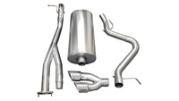 Corsa 2003-2007 Chevrolet Silverado Short Bed SS 6.0L V8 Polished Sport Cat-Back Exhaust - Burkken Auto Parts