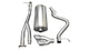 Corsa 2003-2007 Chevrolet Silverado Short Bed SS 6.0L V8 Polished Sport Cat-Back Exhaust - Burkken Auto Parts