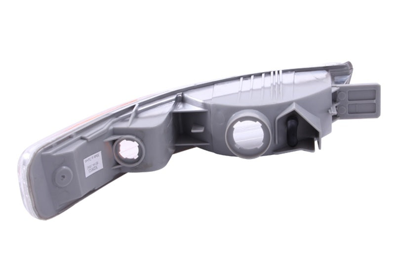 ANZO 1998-2001 Acura Integra Euro Parking Lights Chrome w/ Amber Reflector - Burkken Auto Parts