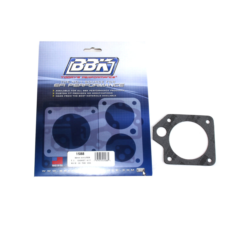 BBK 89-02 Ford Ranger Explorer 4.0 66mm Throttle Body Gasket Kit - Burkken Auto Parts
