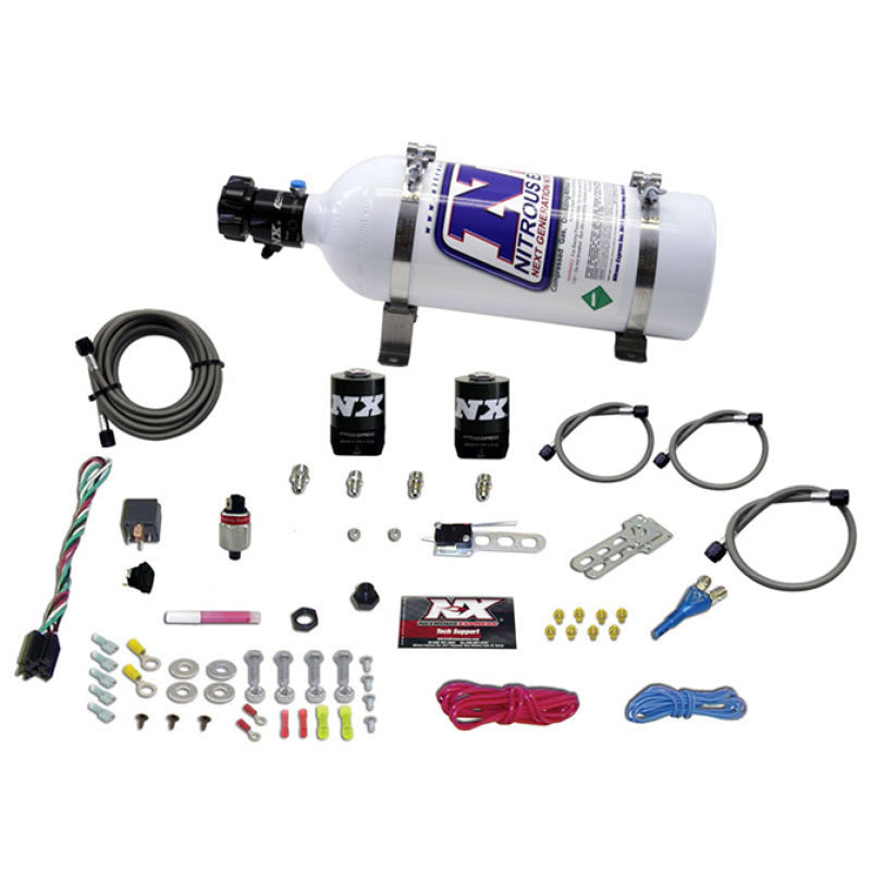 Nitrous Express Instaboost EFI Nitrous Kit w/5lb Bottle - Burkken Auto Parts