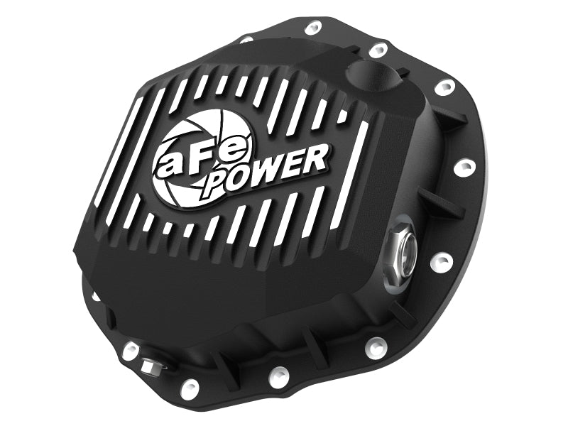 aFe Street Series Rear Differential Cover Black w/ Machined Fins 19-20 Ram 2500/3500 - Burkken Auto Parts