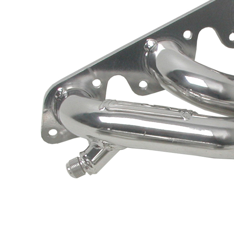 BBK 99-04 Mustang V6 Shorty Tuned Length Exhaust Headers - 1-5/8 Silver Ceramic - Burkken Auto Parts