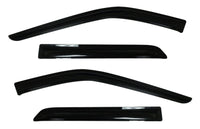 AVS 11-18 Ford Explorer Ventvisor Outside Mount Window Deflectors 4pc - Smoke - Burkken Auto Parts