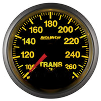Autometer Elite 52mm 100-260 Degress F Trans Temperature Peak and Warn Gauge w/ Electonic Control - Burkken Auto Parts