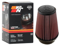 K&N Universal Clamp-On Air Filter 4in FLG / 6in B / 4in T / 7in H - Burkken Auto Parts