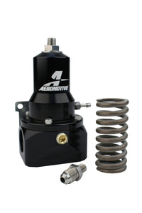 Aeromotive Regulator - 30-120 PSI - .500 Valve - 2x AN-10 Inlets / AN-10 Bypass - Burkken Auto Parts
