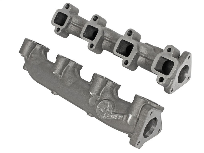 aFe Power BladeRunner Ported Ductile Iron Exhaust Manifold 01-16 GM Diesel Trucks V8-6.6L (td) - Burkken Auto Parts