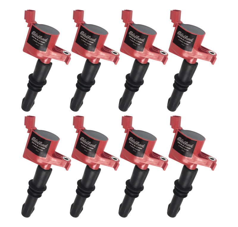 Edelbrock Ford 2004-2008 V8 4.6L/5.4L Ignition Coil - Set of 8 - Burkken Auto Parts