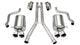 Corsa 2004-2008 Cadillac XLR 4.6L Polished Sport Cat-Back Exhaust - Burkken Auto Parts
