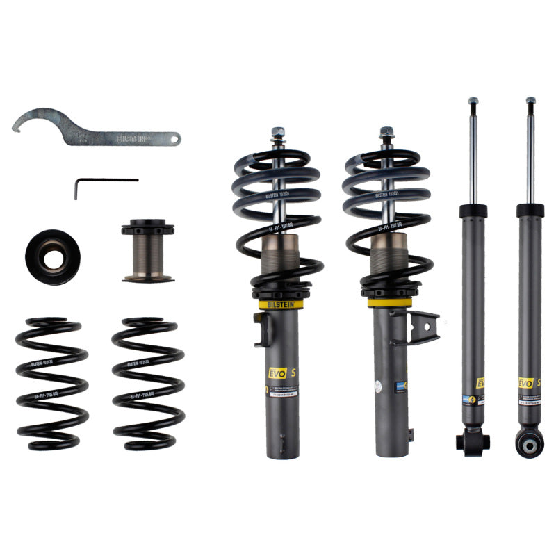 Bilstein 15-19 Volkswagen e-Golf EVO S Front & Rear Suspension Kit - Burkken Auto Parts
