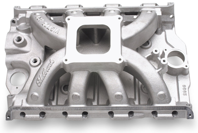 Edelbrock Ford FE Victor Manifold 4150 - Burkken Auto Parts