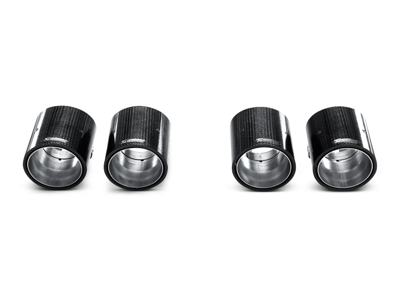 Akrapovic 11-12 BMW 1 Series M Coupe (E82) Tail Pipe Set (Carbon) - Burkken Auto Parts