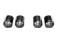 Akrapovic 11-12 BMW 1 Series M Coupe (E82) Tail Pipe Set (Carbon) - Burkken Auto Parts