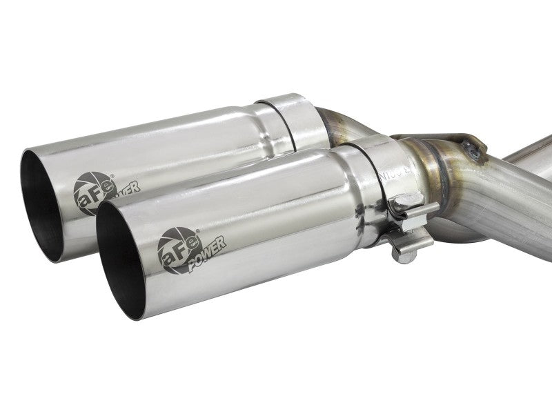 aFe Rebel Exhausts 3in SS Cat-Back 09-14 Ford F-150 4.6/5.0/5.4L w/ Polished Tips - Burkken Auto Parts