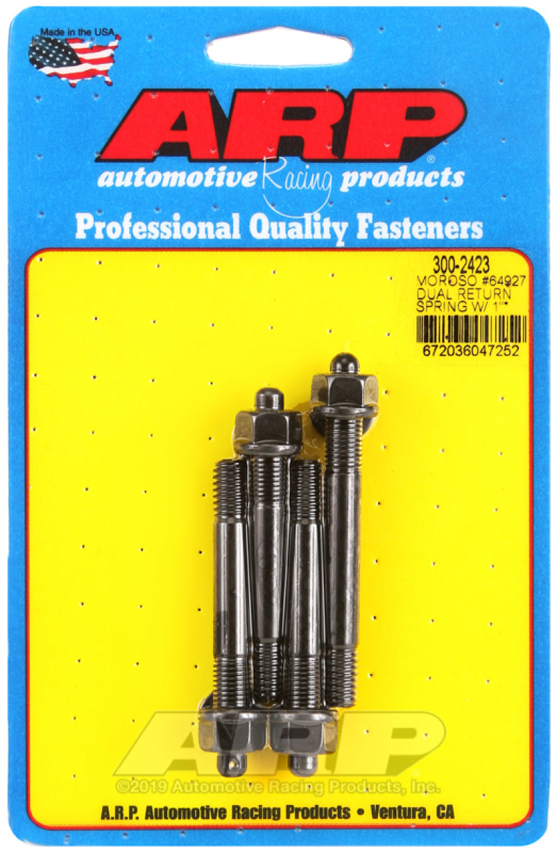 ARP Moroso 64927 Dual Return Spring w/ 1in Spacer Plate pro Series Carb Stud Kit - Burkken Auto Parts