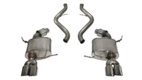 Corsa 2008-2012 BMW M3 Convertible E93 Polished Sport Cat-Back Exhaust - Burkken Auto Parts