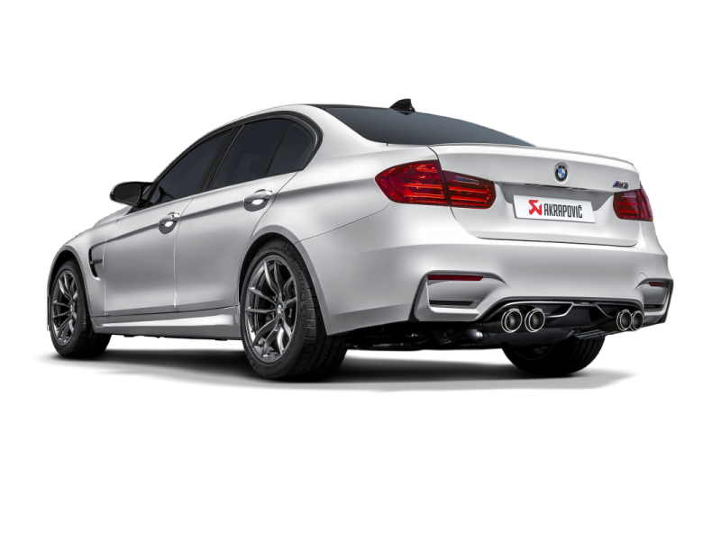 Akrapovic 14-17 BMW M3/M4 (F80/F82) Slip-On Line (Titanium) (Req. Tips) - Burkken Auto Parts