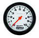 Autometer Phantom 3-3/8in 10000 PRM In-Dash Single Range Tachometer - Burkken Auto Parts