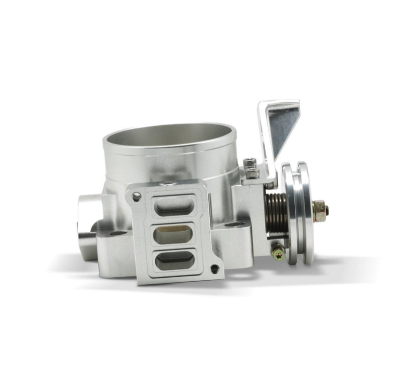 BLOX Racing 70mm Billet Throttle Body - Anodized Silver - Burkken Auto Parts