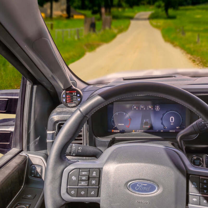 Banks Power 23-24 Ford Super Duty iDash Stealth Pod Mount - Single Gauge - Burkken Auto Parts