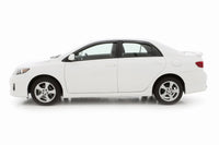 AVS 09-13 Toyota Corolla Ventvisor In-Channel Front & Rear Window Deflectors 4pc - Smoke - Burkken Auto Parts