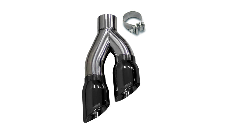 Corsa 1999-2006 Universal Stainless Steel Twin 4.0in Black PVD Pro-Series Tip - Burkken Auto Parts
