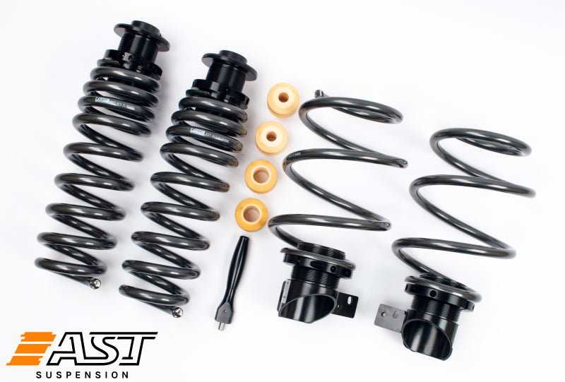 AST BMW G87 M2 / G80 M3 / G81 /G82 M4 / G83 M4 Adjustable Lowering Springs - 20-46mm Fr / 10-36mm Rr - Burkken Auto Parts
