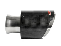 aFe MACH Force-XP 4-1/2in Carbon Fiber OE Replacement Exhaust Tips - 15-19 Dodge Charger/Hellcat - Burkken Auto Parts