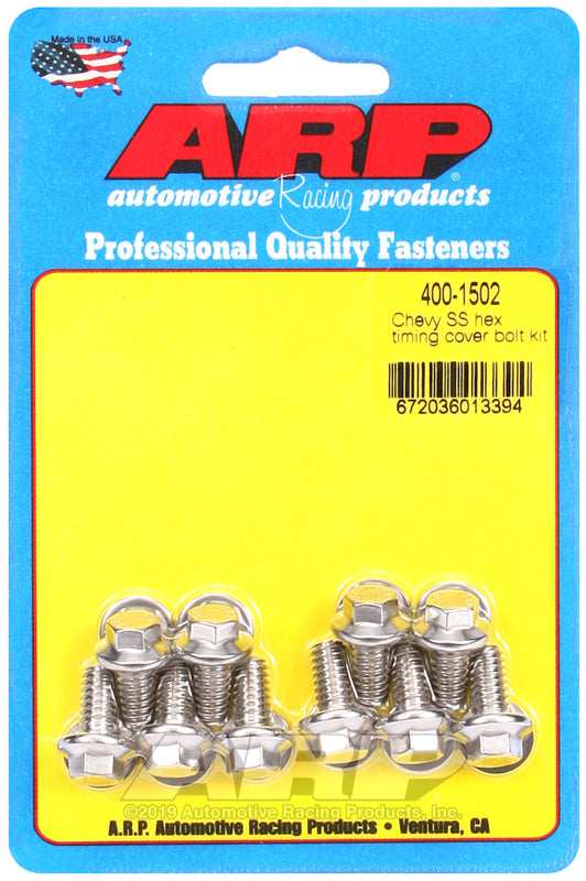 ARP Chevy SS Hex Timing Cover Bolt Kit - Burkken Auto Parts