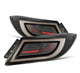 AlphaRex 22-24 Toyota GR86 LUXX LED Taillights Black Smoke - Burkken Auto Parts