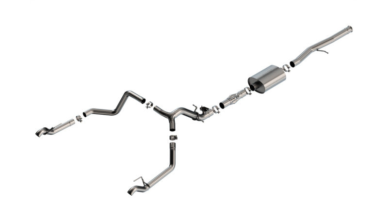 Borla 2024 Chevy Silverado 1500 6.2L V8 ATAK Catback Exhaust (Use Fact Fascia Tips) - Burkken Auto Parts