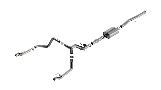 Borla 2024 Chevy Silverado 1500 6.2L V8 ATAK Catback Exhaust (Use Fact Fascia Tips) - Burkken Auto Parts