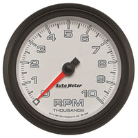 Autometer Pro-Cycle Gauge Tachometer 3 3/8in 10K Rpm White - Burkken Auto Parts