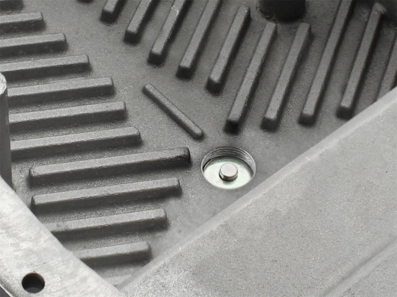 aFe Power Transmission Pan Black Machined 09-14 Ford 6R80 F-150 Trucks - Burkken Auto Parts