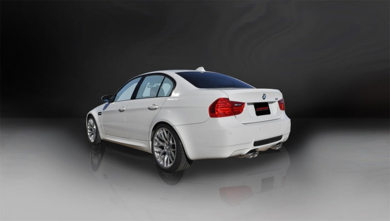 Corsa 2008-2012 BMW M3 E90 Polished Sport Cat-Back Exhaust - Burkken Auto Parts