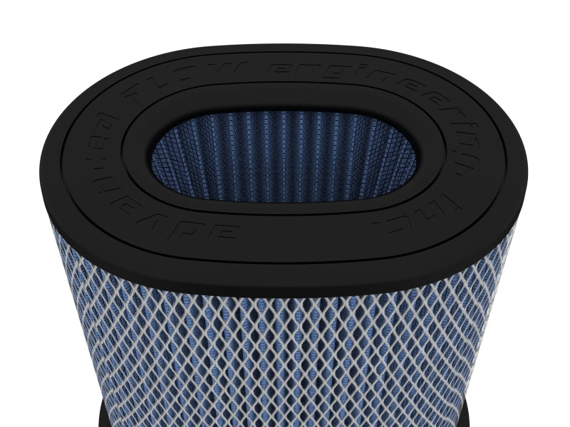 aFe MagnumFLOW Pro 5R Universal Air Filter (6.5x4.75) IN Fx (9x7) IN B x (9x7) IN T (Invert) x 9H - Burkken Auto Parts