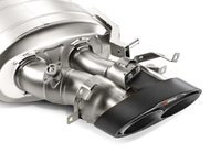 Akrapovic 14-17 Audi RS7 Sportback (C7) Evolution Line Cat Back (Titanium) w/ Carbon Tips - Burkken Auto Parts