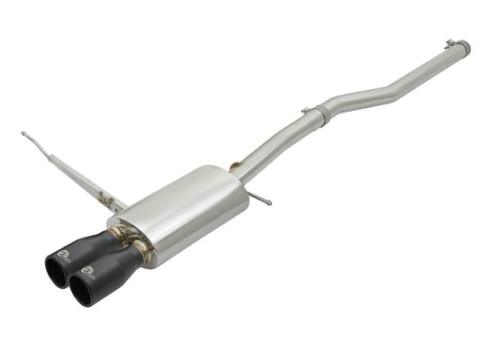 aFe MACHForce XP Exhausts Cat-Back SS-304 14-17 Mini Cooper S Hardtop 2-Door w/ Black Tips - Burkken Auto Parts