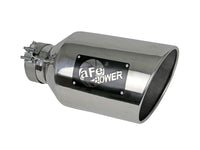 aFe Power MACH Force-Xp 304 Stainless Steel Clamp-on Exhaust Tip - Polished - Burkken Auto Parts