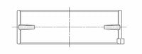 ACL Nissan SR20DE/DET (2.0L) 0.25mm Oversized High Performance Main Bearing Set - Burkken Auto Parts