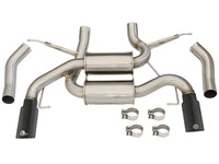 aFe MACHForce XP 2.5in Axle Back Stainless Exhaust w/ Black Tips 07-13 BMW 335i 3.0L L6 (E90/92) N55 - Burkken Auto Parts