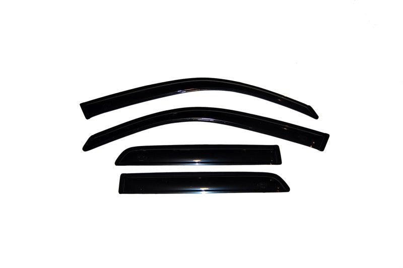 AVS 03-09 Toyota 4Runner Ventvisor Outside Mount Window Deflectors 4pc - Smoke - Burkken Auto Parts
