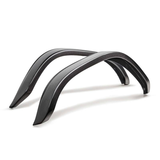Anderson Composites 2022 Ford Bronco Everglade Carbon Fiber Frotn Fender Flares - Burkken Auto Parts