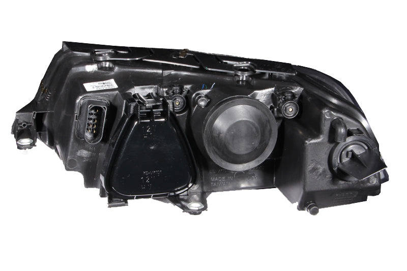 ANZO 2001-2005 Volkswagen Passat Projector Headlights w/ Halo Black - Burkken Auto Parts
