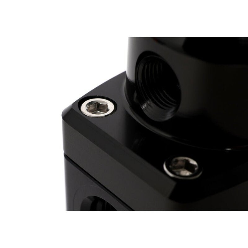 BLOX Racing 2-Port Design Black/Black Adjustable Fuel Pressure Regulator - Burkken Auto Parts