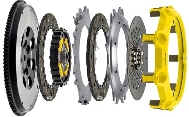 ACT EVO 10 5-Speed Only Mod Twin HD Street Kit Sprung Mono-Drive Hub Torque Capacity 700ft/lbs - Burkken Auto Parts