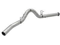 aFe MACHForce XP Exhaust 5in DPF-Back Stainless Steel Exhaust 2015 Ford Turbo Diesel V8 6.7L No Tip - Burkken Auto Parts