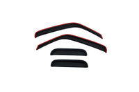 AVS 99-11 Ford Ranger (Fixed Window) Ventvisor Outside Mount Window Deflectors 4pc - Smoke - Burkken Auto Parts