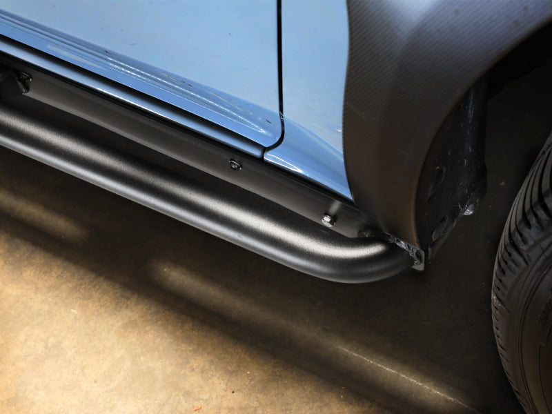 aFe POWER 18-23 Subaru Crosstrek Terra Guard Off-Road Sliders - Black - Burkken Auto Parts